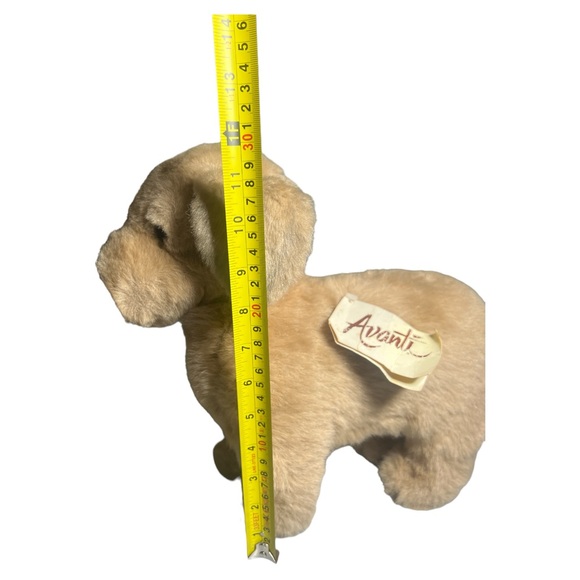 1986 Avanti Applause Golden Retriever Pup Dog Plush Puppy 12" With Tag Vintage - Picture 10 of 10